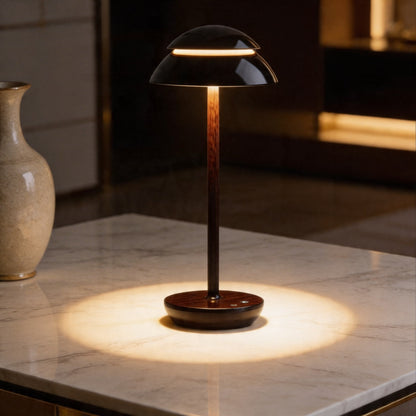 Cordless Touch-Control Mushroom Table Lamp