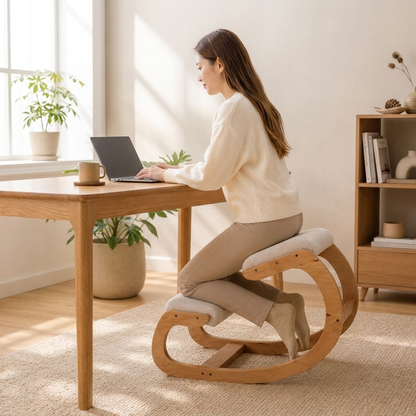 Scandinavian Kneeling Chair lifestyle