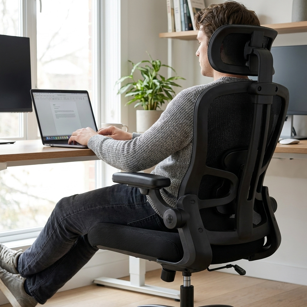 Nexus Mesh Ergonomic Office Chair lifestyle