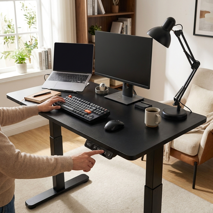 ErgoDesk Black lifestyle
