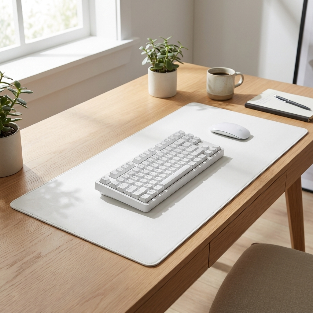 Desk Mat White lifestyle