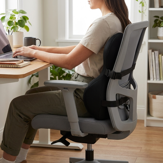 Lumbar Support Pillow lifestyle