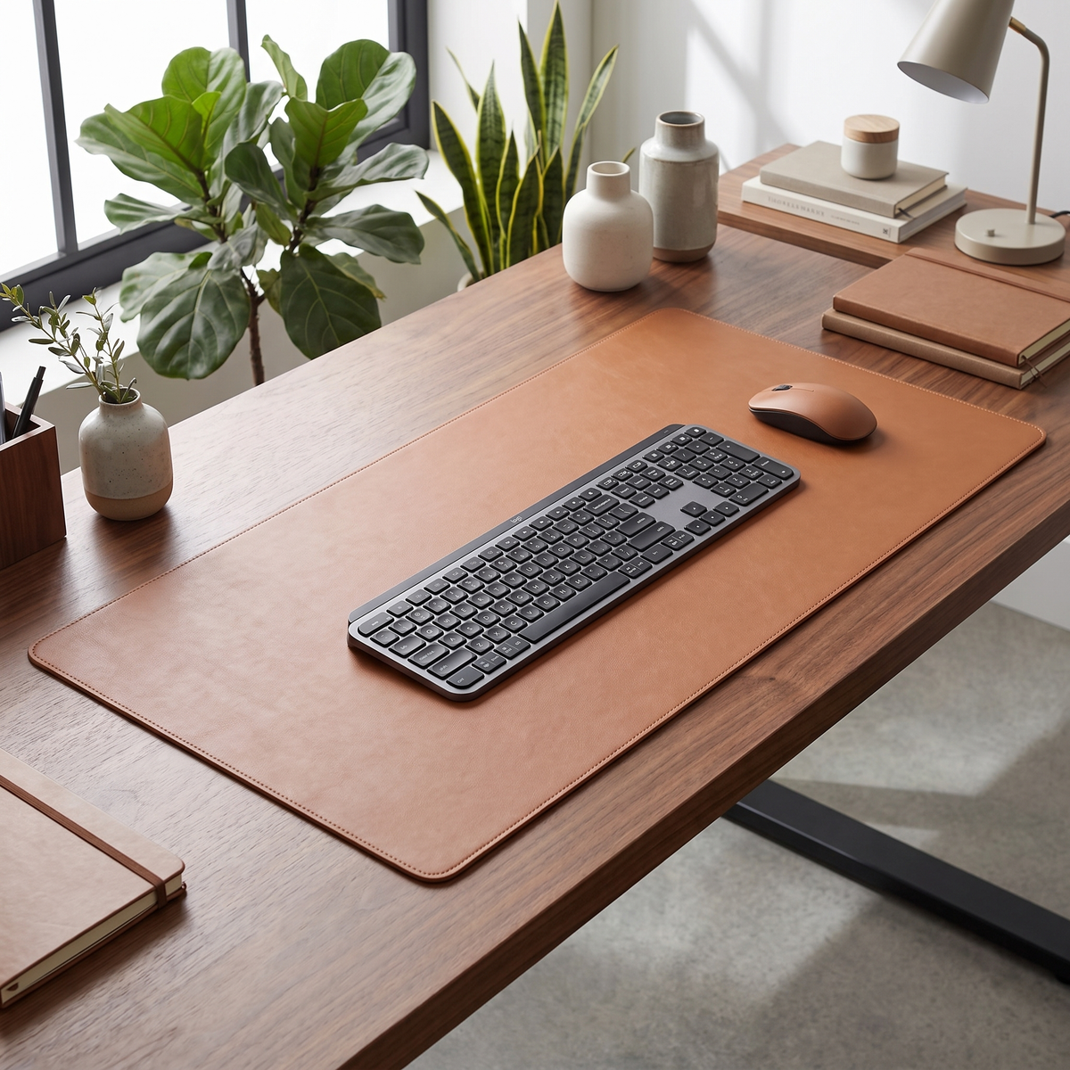 Minimalist Leather Desk Mat