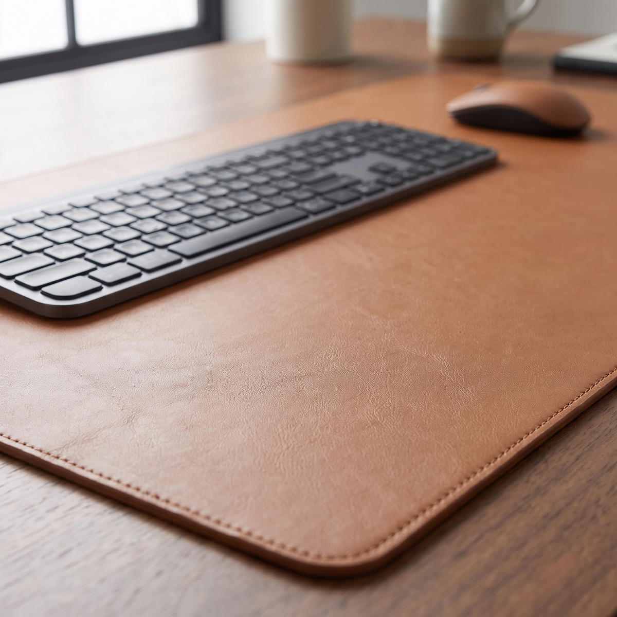 Minimalist Leather Desk Mat