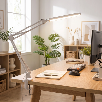 Adjustable Clamp-On LED Desk Lamp