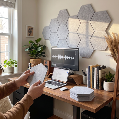 Hexagonal Acoustic Wall Panels