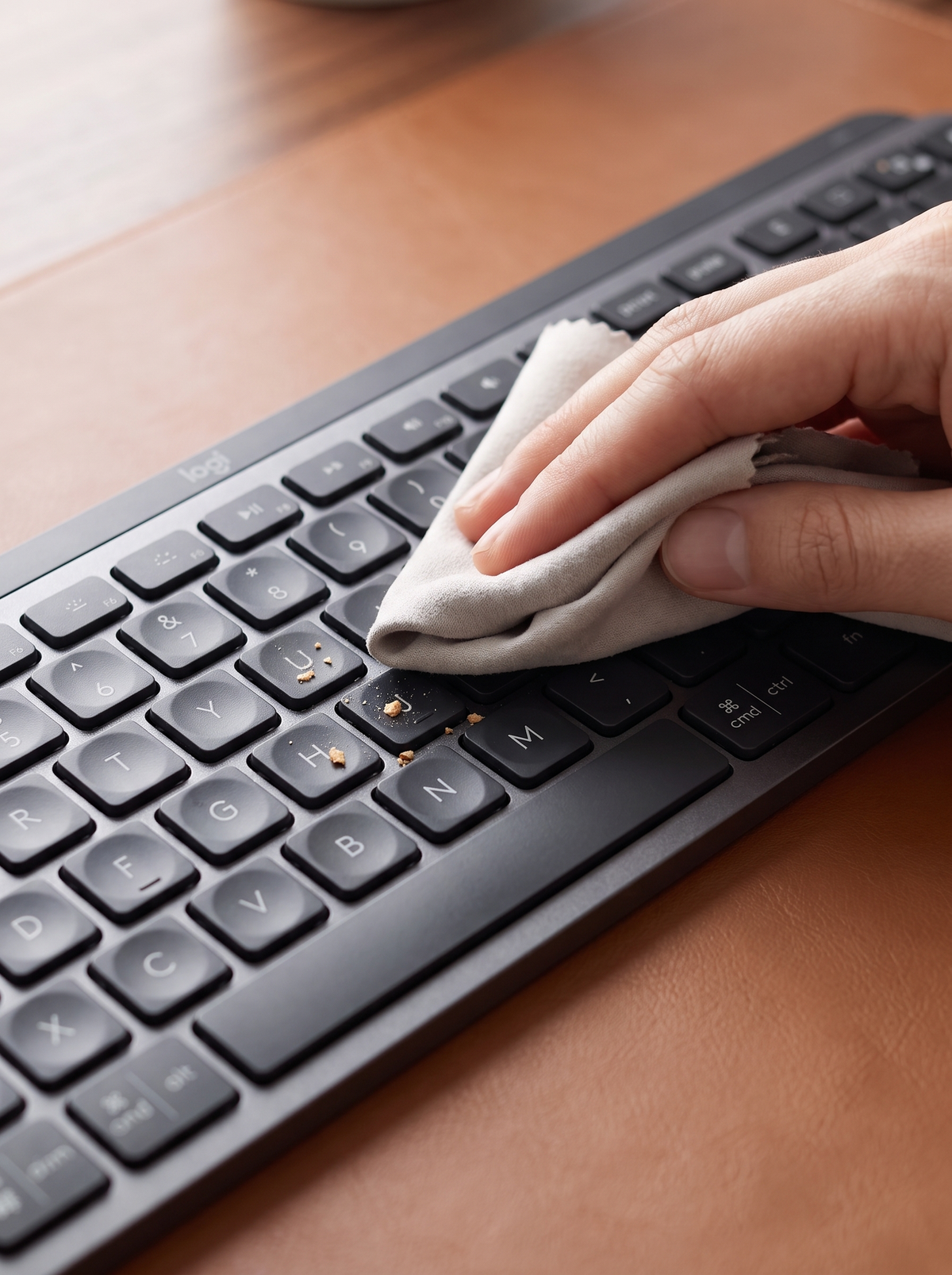 Desk Mat - Minimalist Leather Desk Mat - Effortless Everyday Cleanup