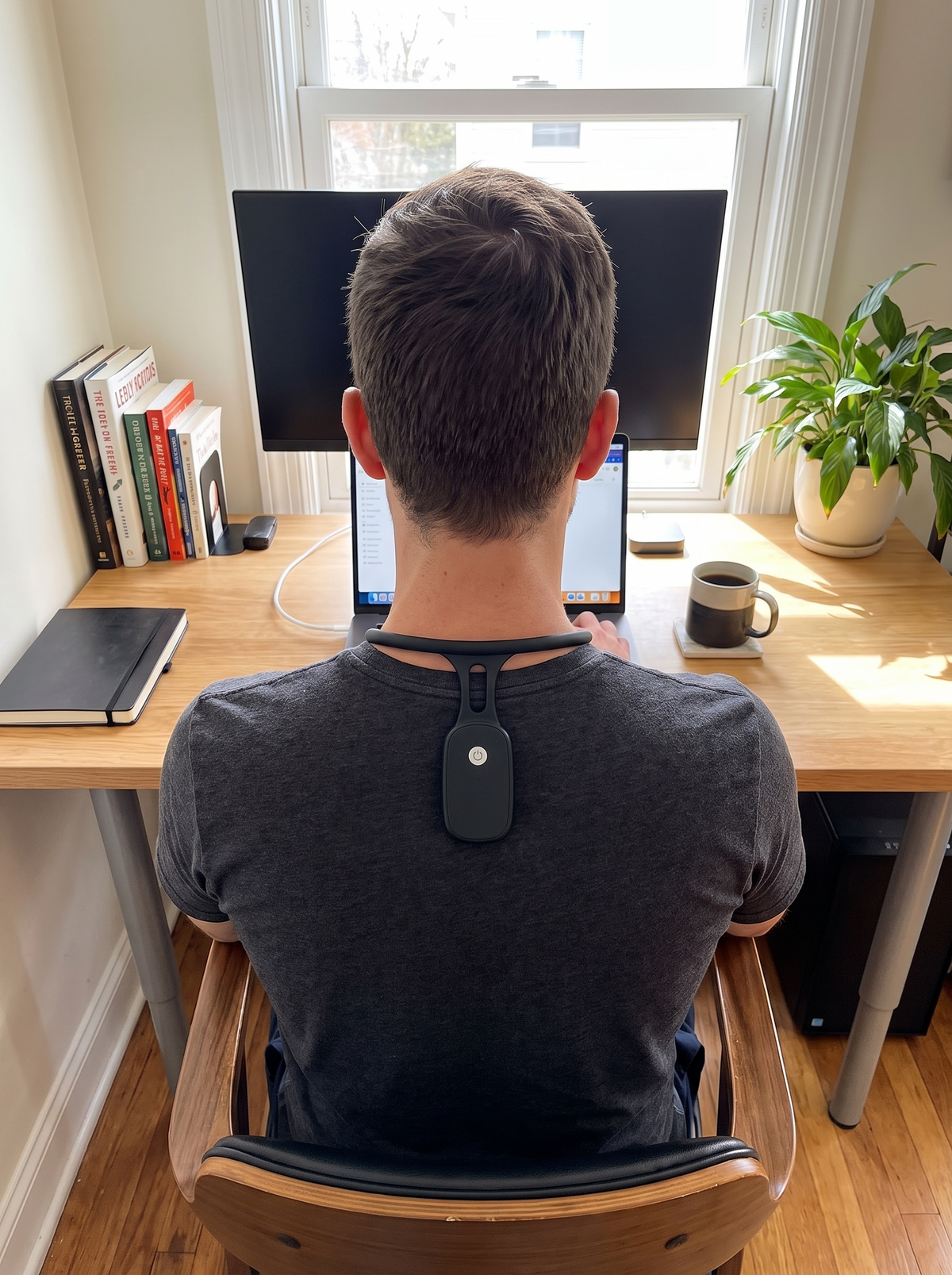 Smart Vibrating Posture Corrector - Better Posture, Without Thinking