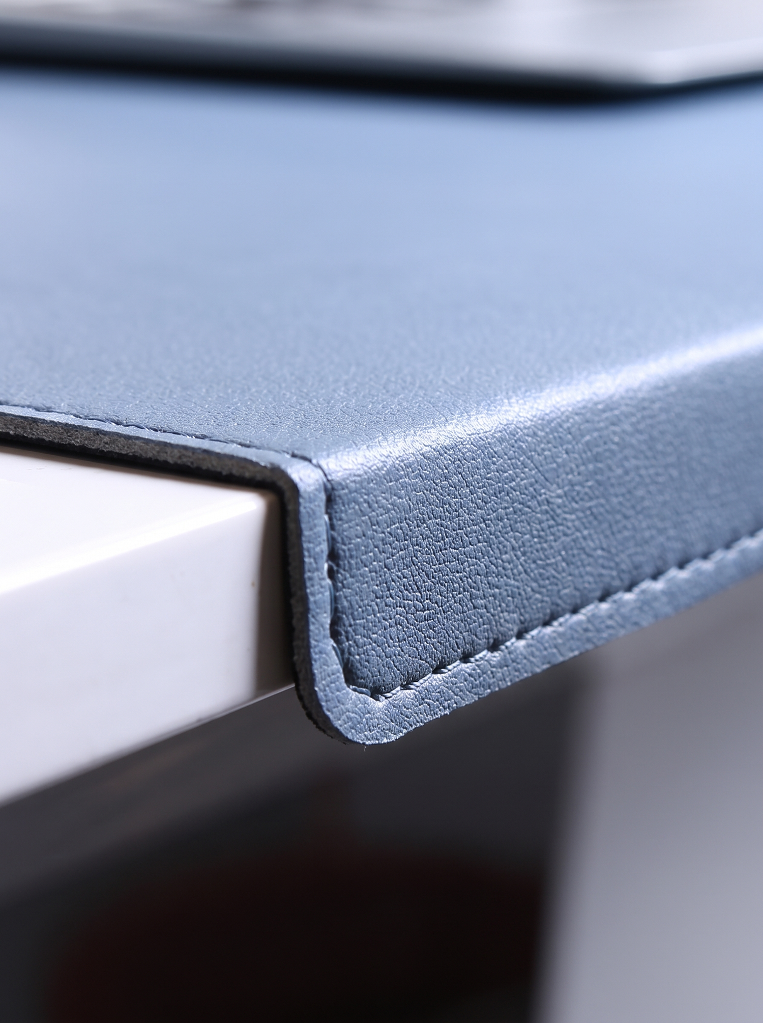 PU Leather Desk Mat with Wrist Support - PU Leather, Built to Last