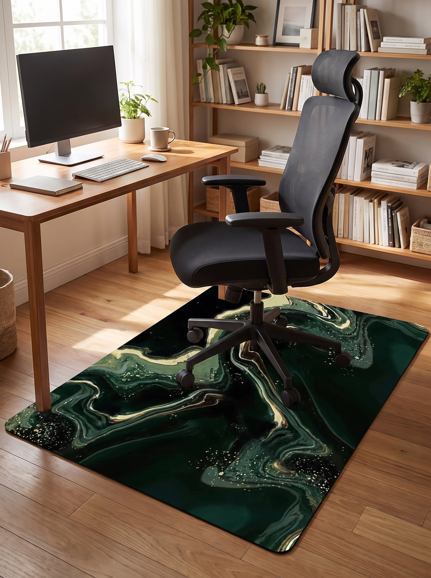 VIKAMA Arch Office Chair Carpet - Grounds Your Desk Chair Setup