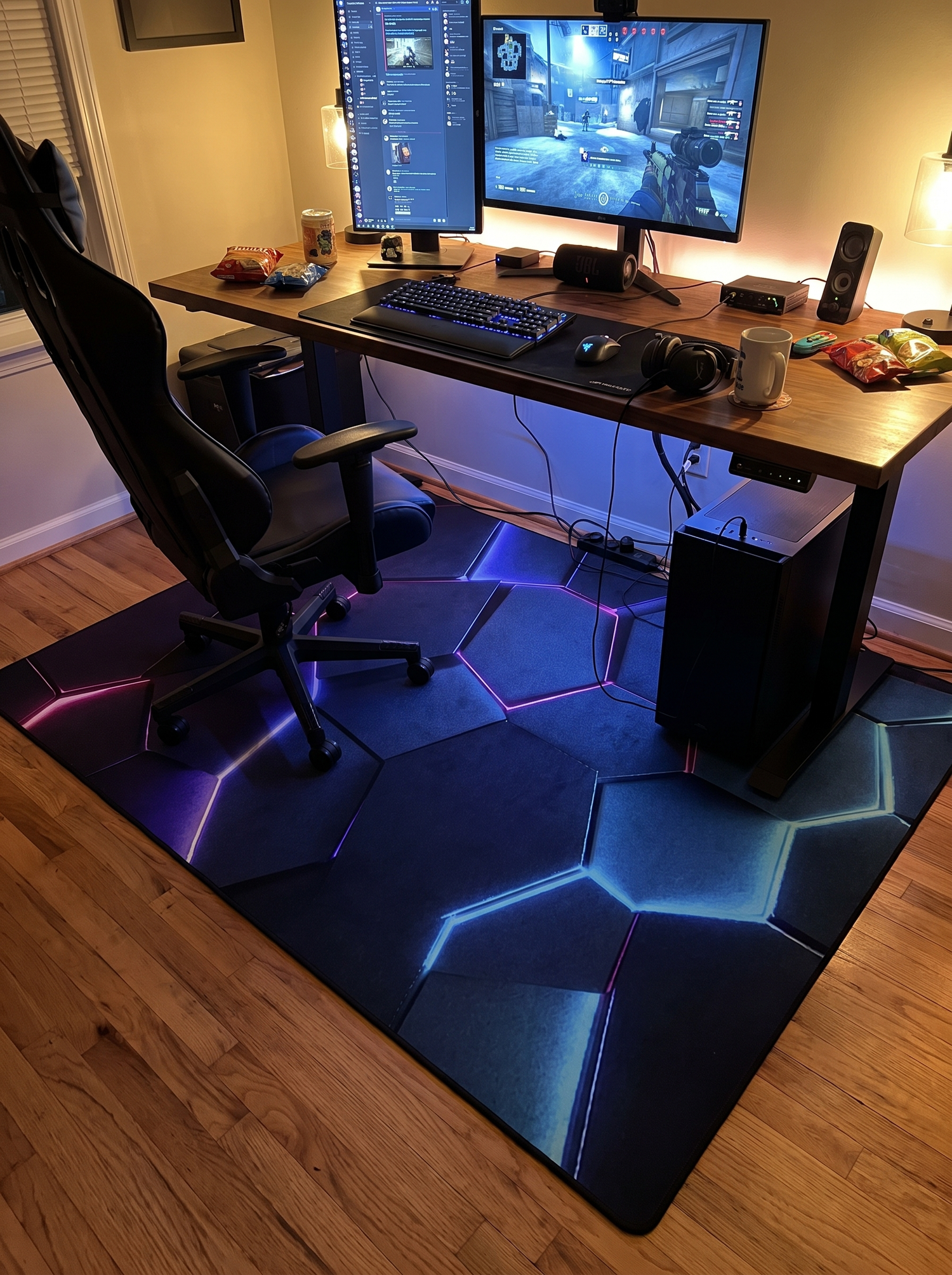 VIKAMA Gaming Room Study Rug - Anchor Your Gaming Setup