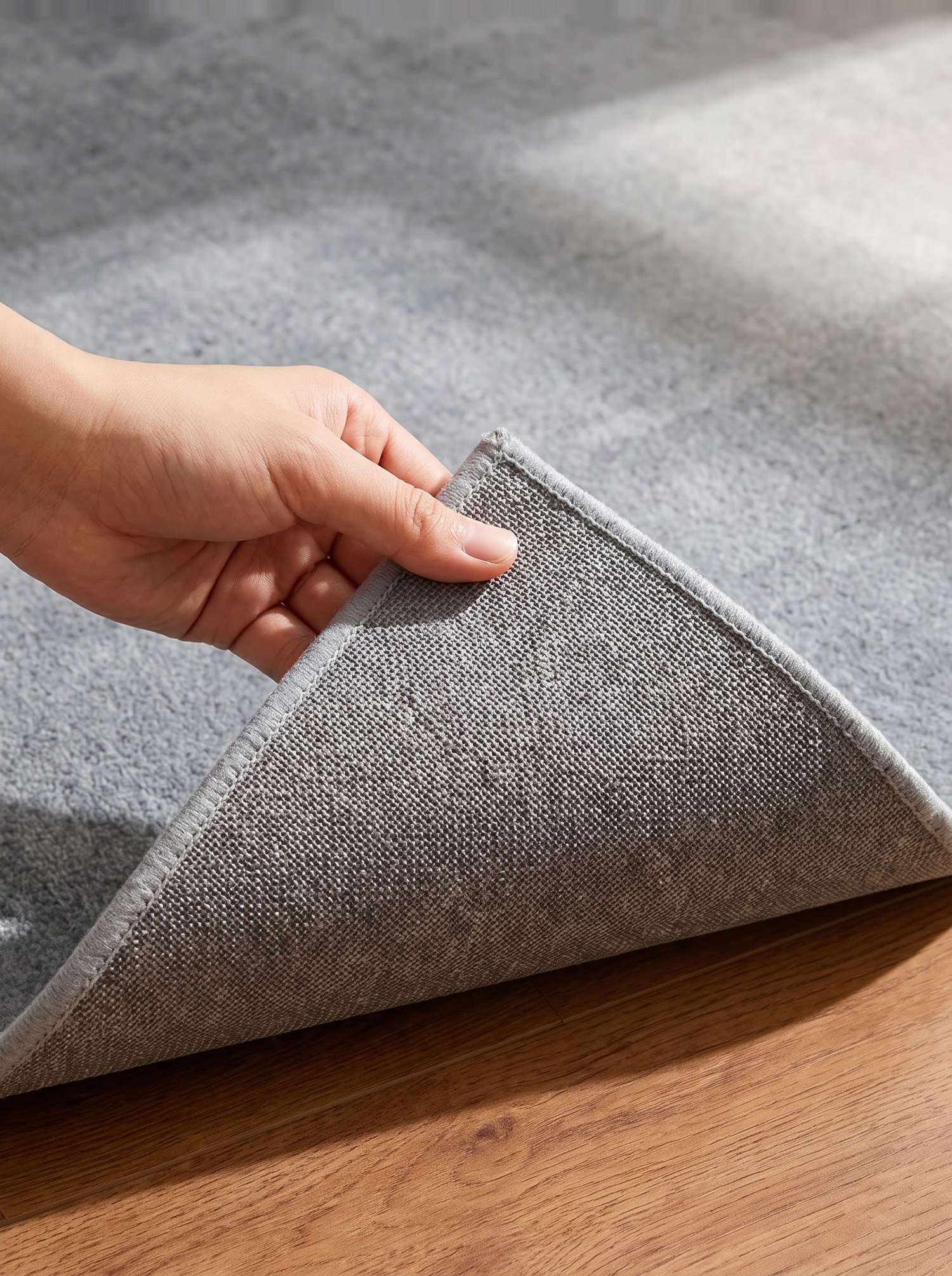 VIKAMA Luxury Bedroom Floor Mat - Non Slip, Easy To Maintain
