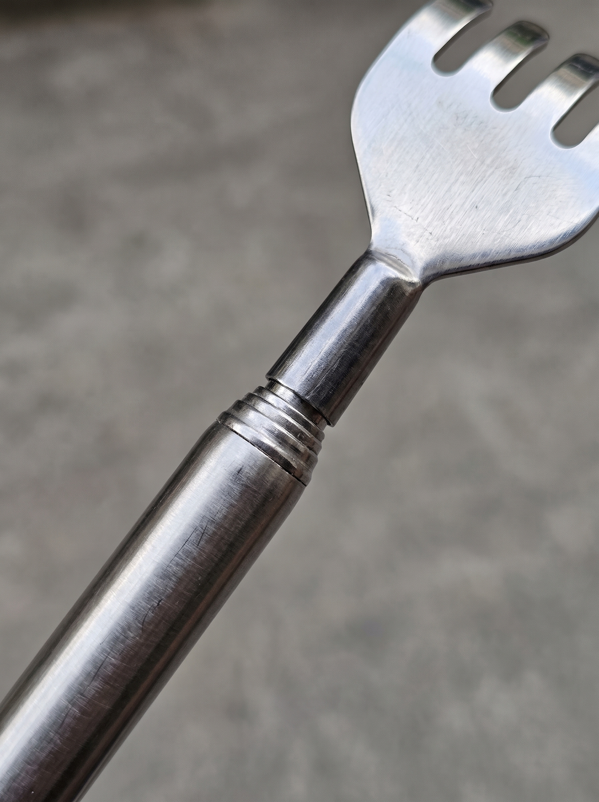 Stainless Steel Telescopic Back Scratcher - slot 2