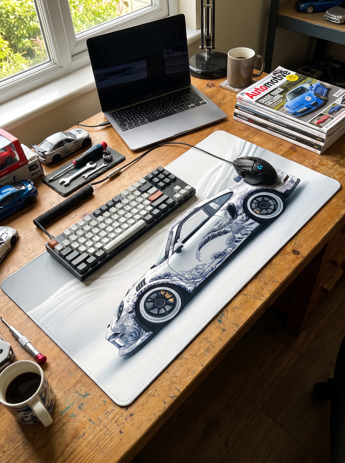 Sports Car Design XXL Gaming Mouse Pad - slot 1