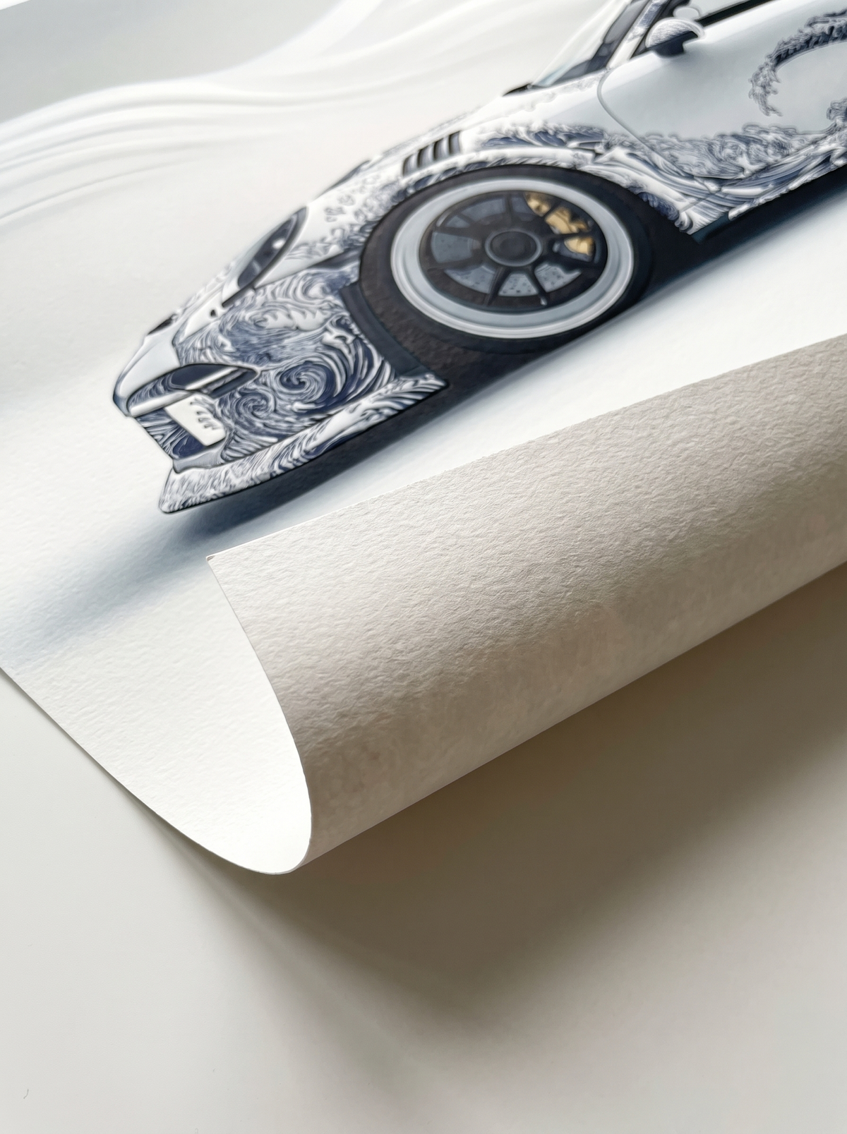 Sports Car Design XXL Gaming Mouse Pad - slot 3