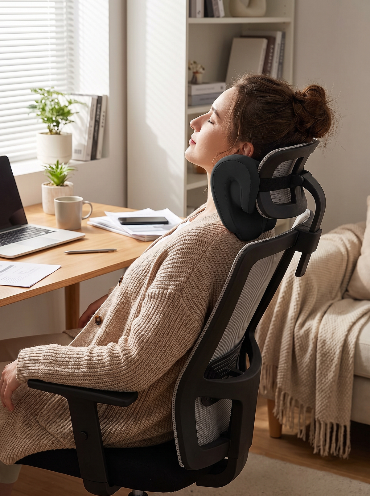 Ergonomic Office Nap Pillow - slot 1