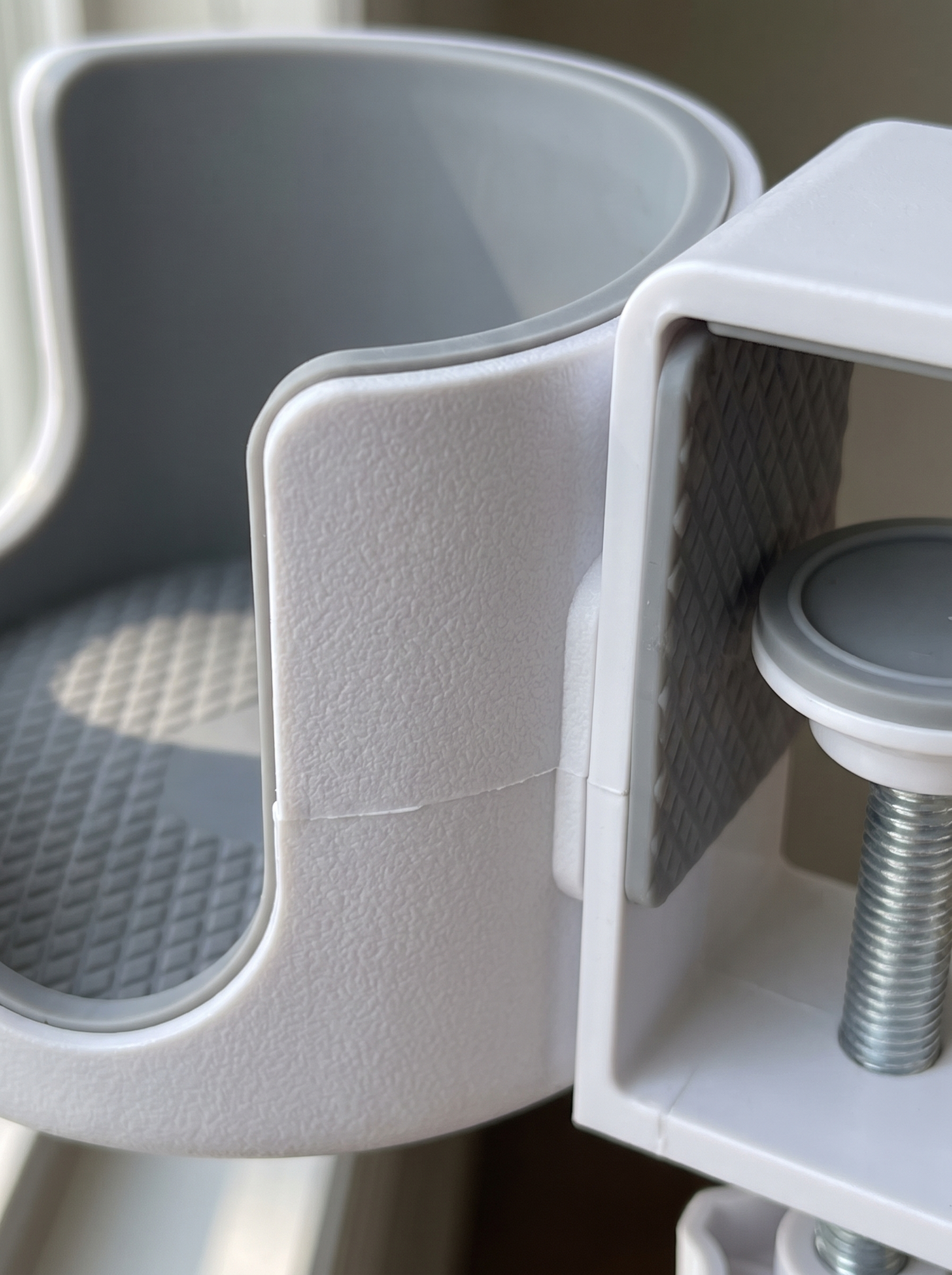 Spill-Proof Clamp Desk Cup Holder - slot 2