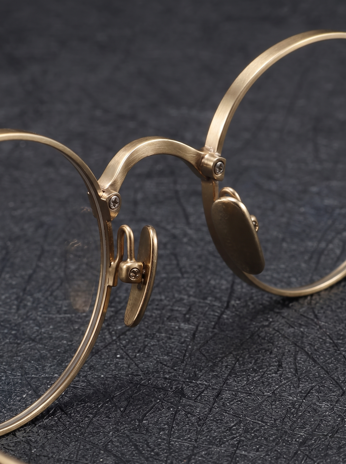 Titanium Retro Round Glasses - slot 3
