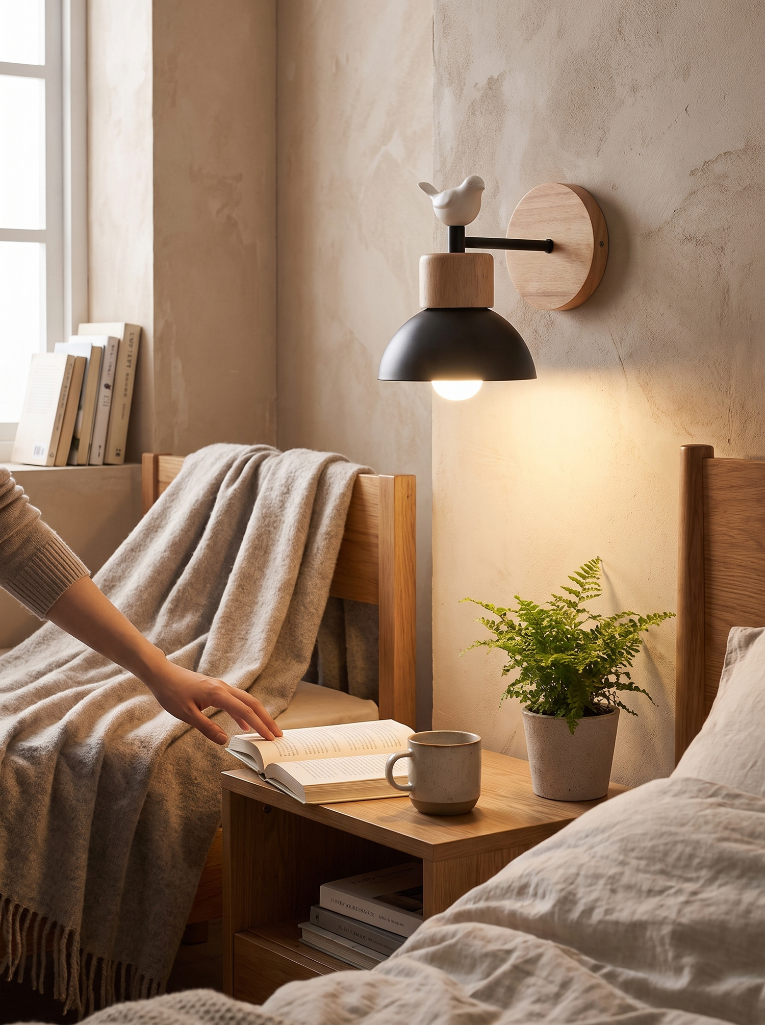Wood that warms up a room