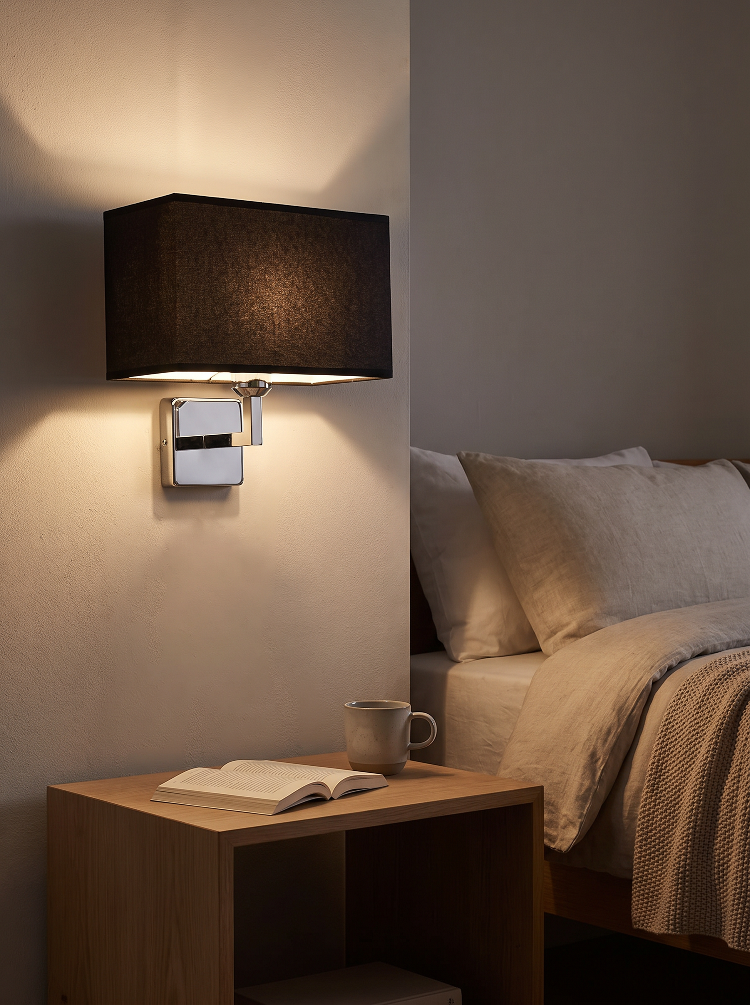 Nightstand, cleared