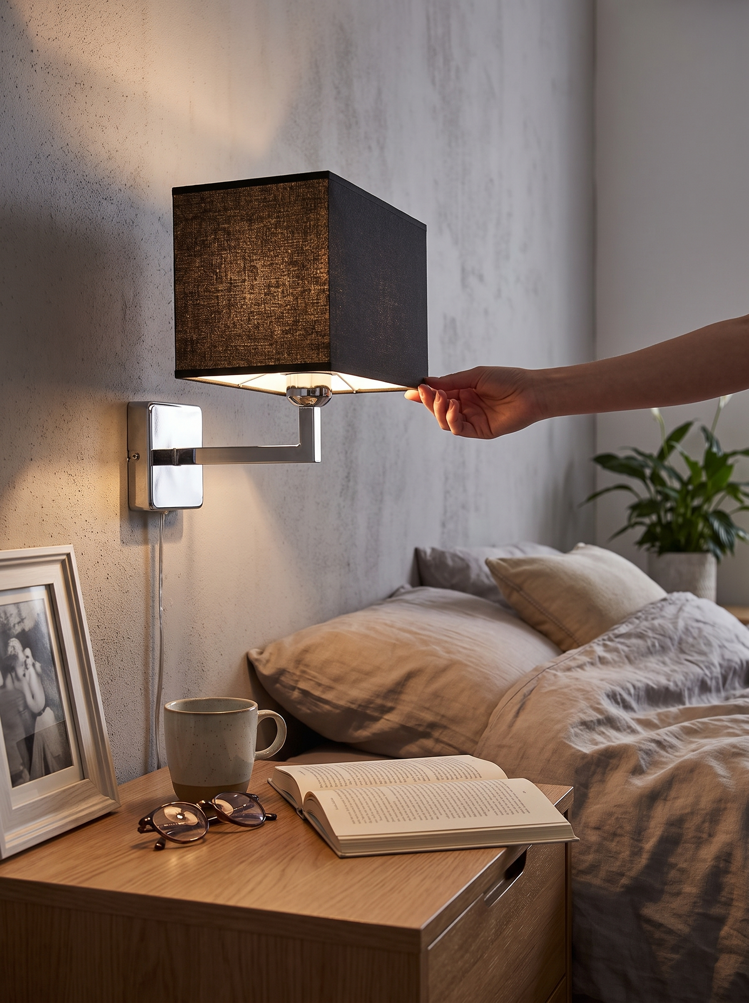 Simple enough for any bedroom