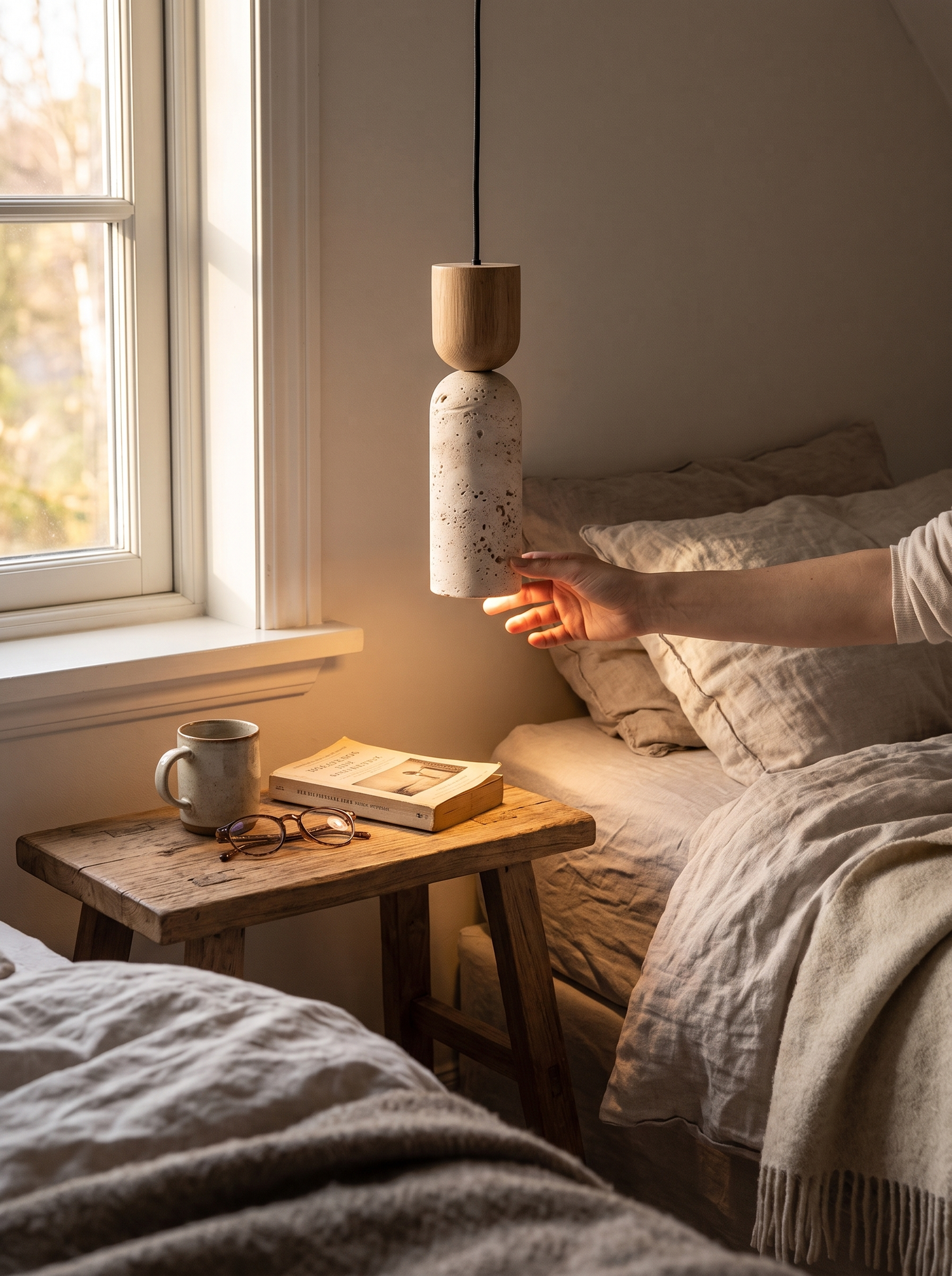 Bedside, at your height