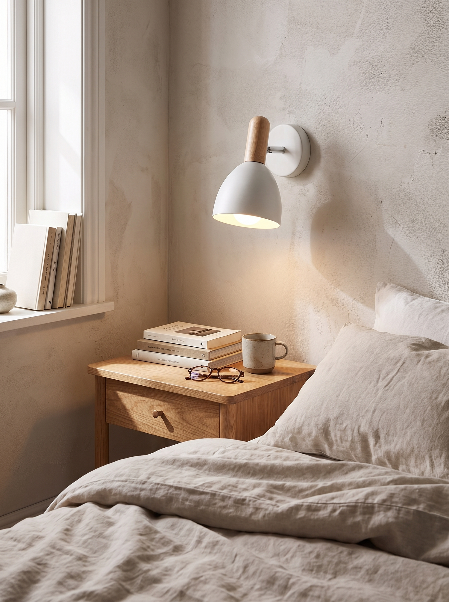 Warm wood, warm light