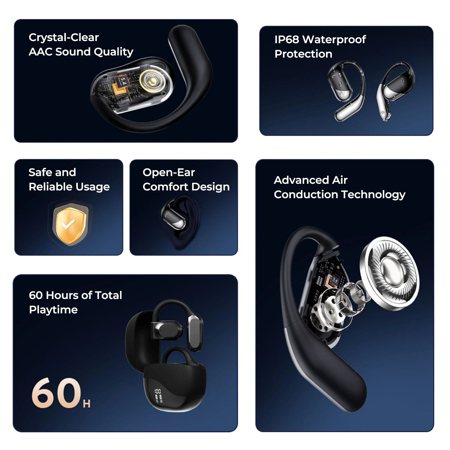3-in-1 AI Translation Earbuds