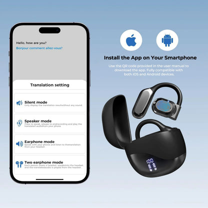 3-in-1 AI Translation Earbuds