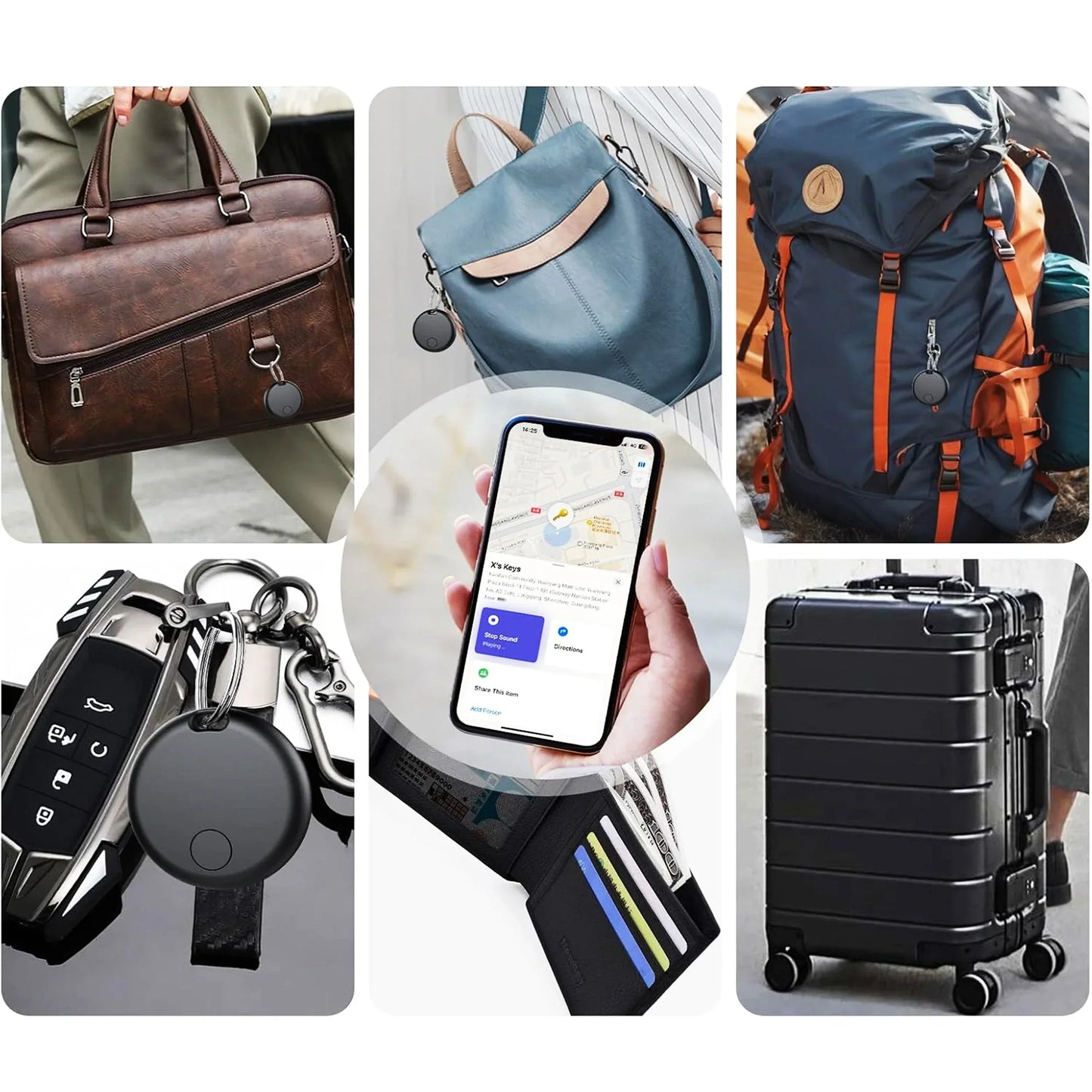 Smart Bluetooth Tracker for Keys & Bags
