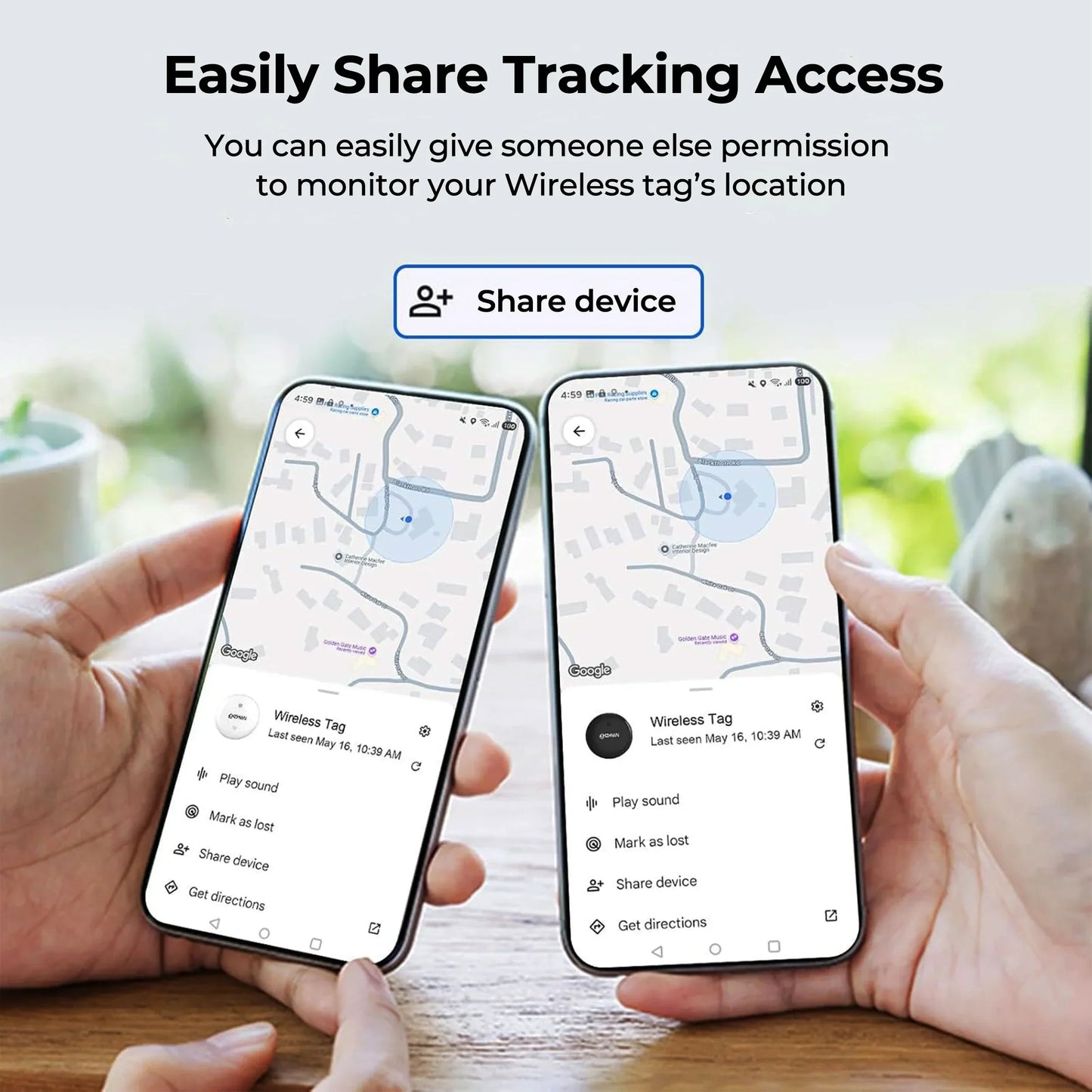 Smart Bluetooth Tracker for Keys & Bags