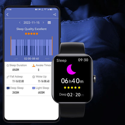Health Smartwatch: BP, ECG, HRV & SpO2 Tracker