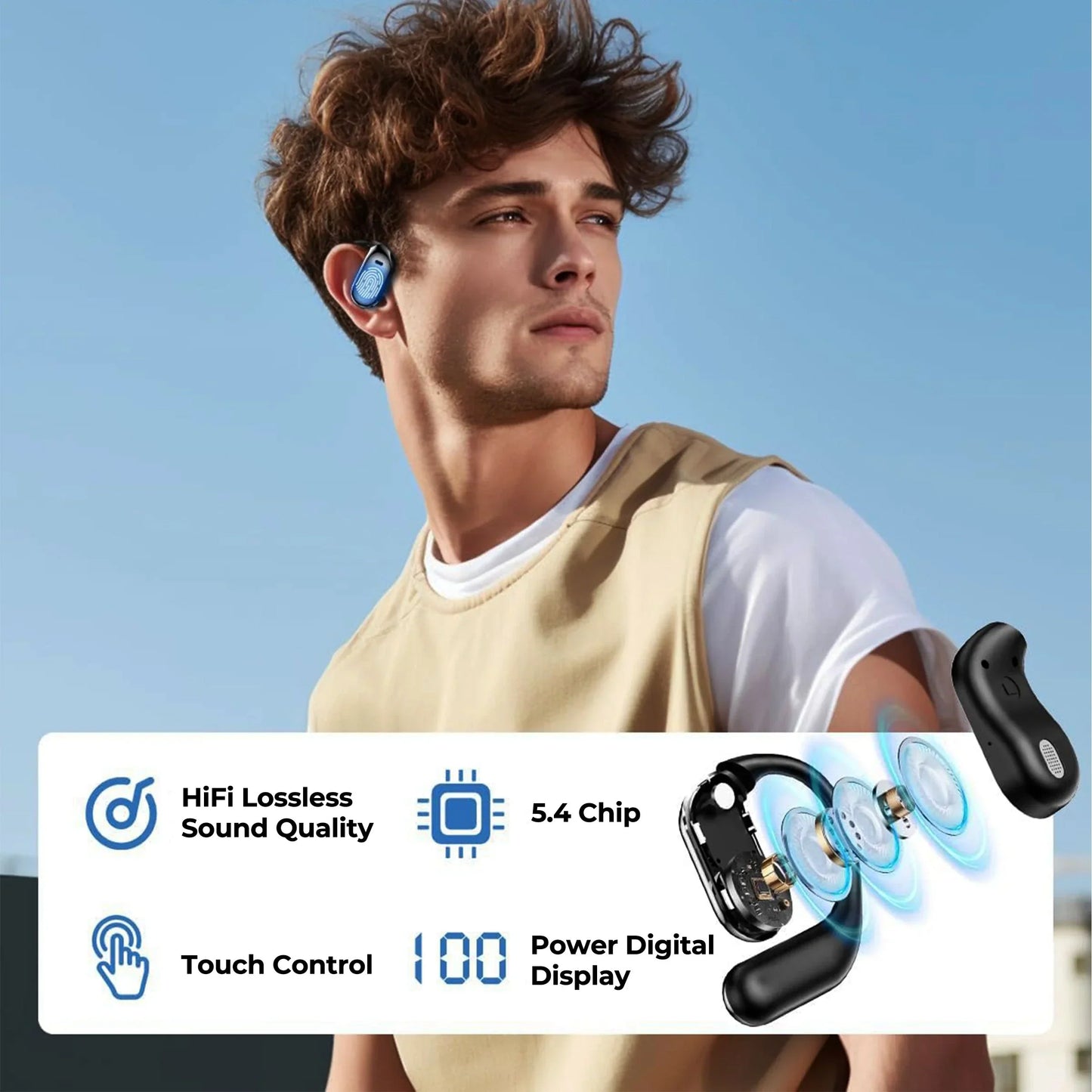3-in-1 AI Translation Earbuds