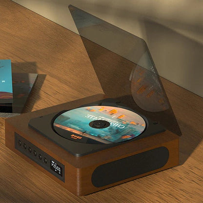 Retro Bluetooth CD Player with FM Radio