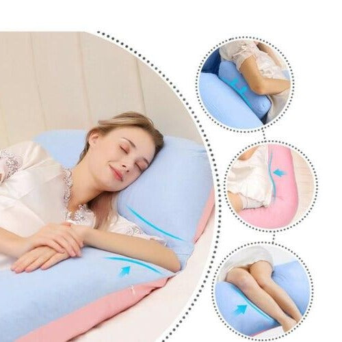Full-Body Pillow for Pregnancy & Back Pain
