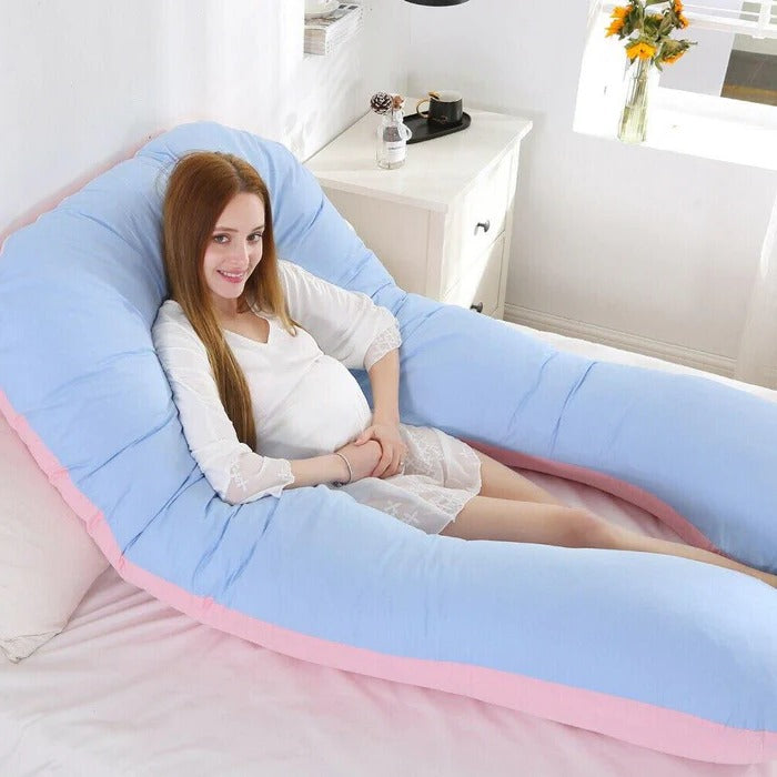 Full-Body Pillow for Pregnancy & Back Pain