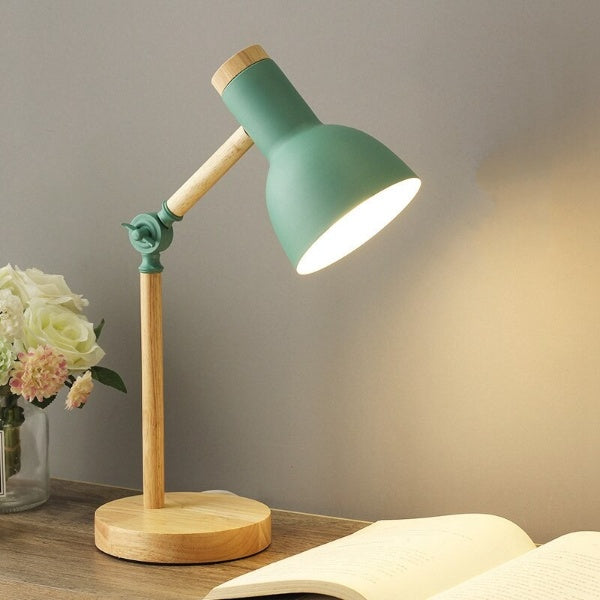 Nordic Wood LED Desk Lamp