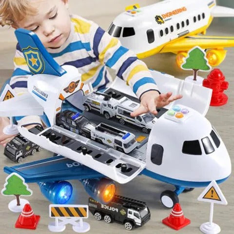 XL Rescue Airplane Playset for Kids