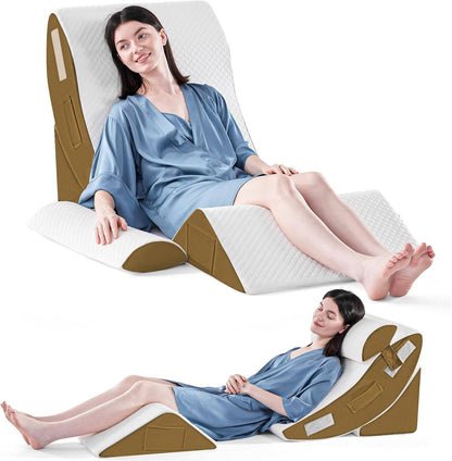 4-in-1 Wedge Pillow – Back & Reflux Relief
