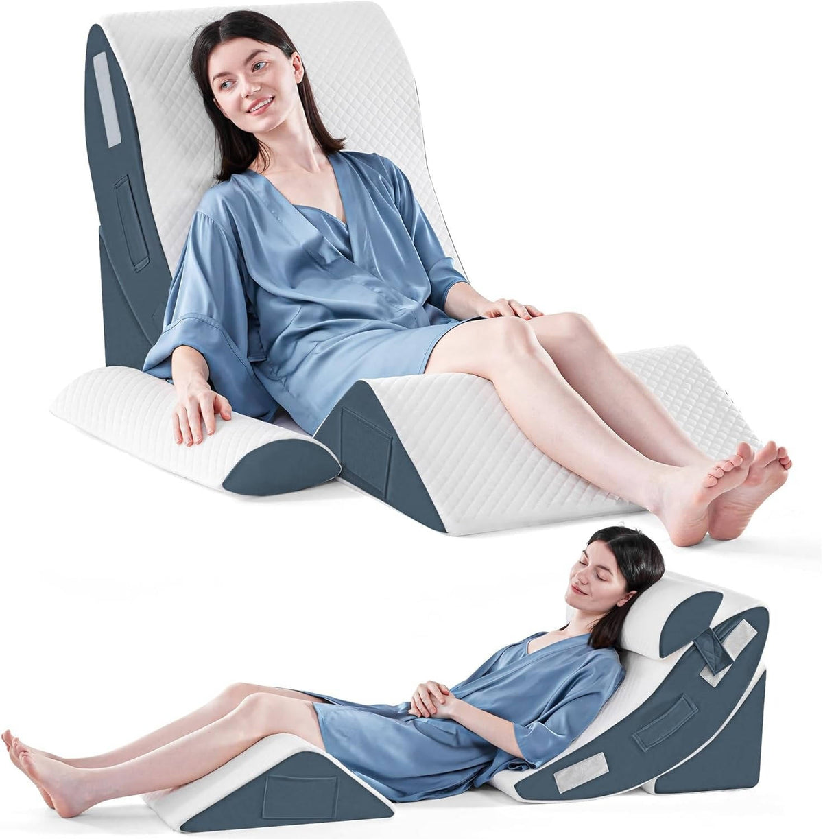 4-in-1 Wedge Pillow – Back & Reflux Relief