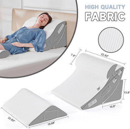 4-in-1 Wedge Pillow – Back & Reflux Relief