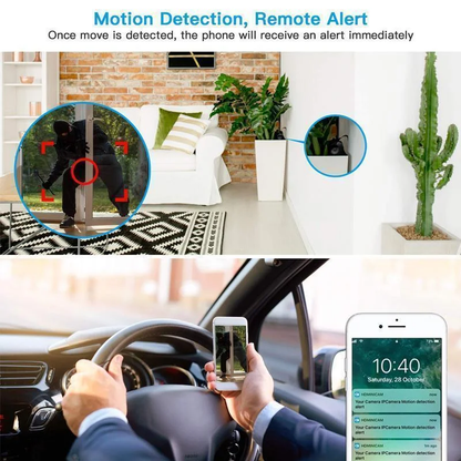 Magnetic Mini WiFi Camera – Mounts Anywhere