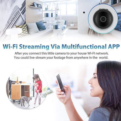 Magnetic Mini WiFi Camera – Mounts Anywhere