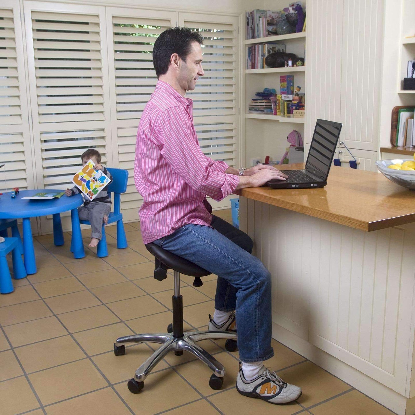 Jobri BetterPosture Ergonomic Saddle Chair