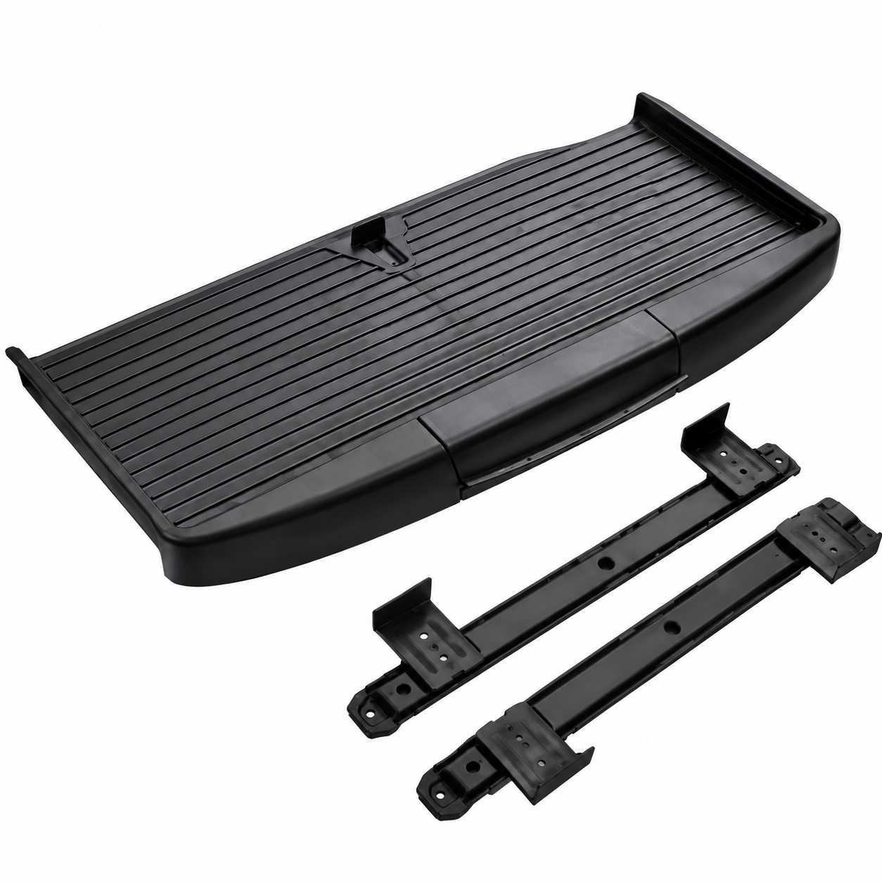 Under-Desk Pull-Out Keyboard Tray