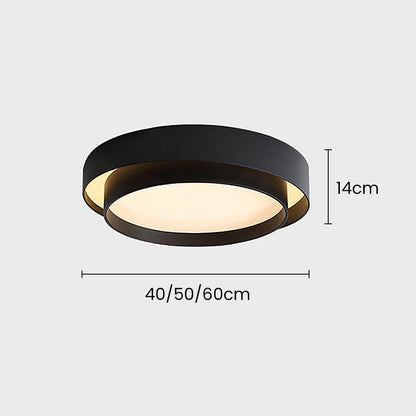 Nordic Round LED Flush Ceiling Light