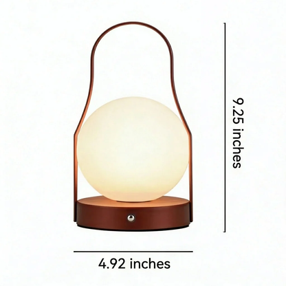 Modern Portable Acrylic Shade Table Lamp