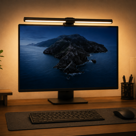 Temperature Adjustable Monitor Light-Bar