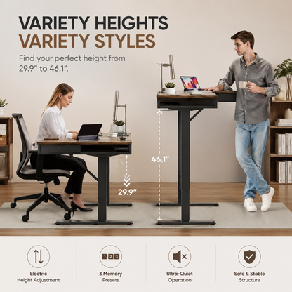 L-Shaped Standing Desk