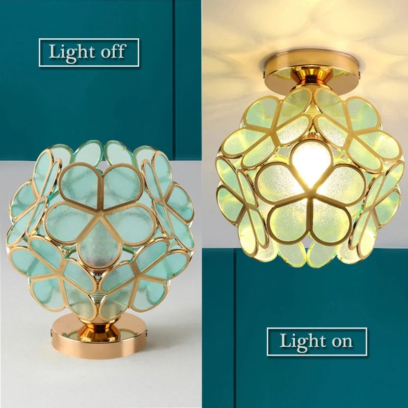 Nordic Petal Flower Ceiling Lamp